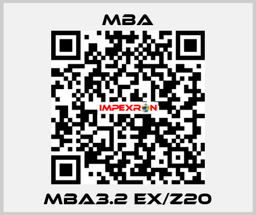 MBA3.2 Ex/Z20 MBA