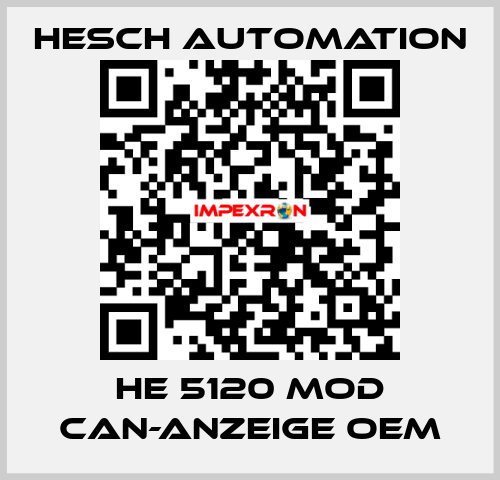 HE 5120 MOD CAN-Anzeige OEM Hesch Automation