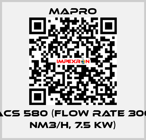 ACS 580 (flow rate 300 Nm3/h, 7.5 kW) Mapro