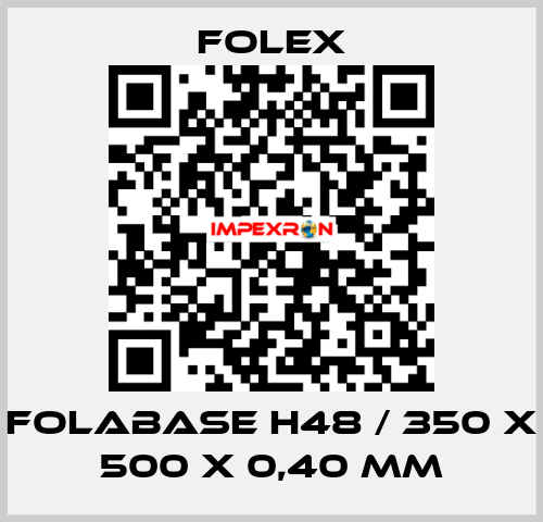 Folabase H48 / 350 x 500 x 0,40 mm Folex