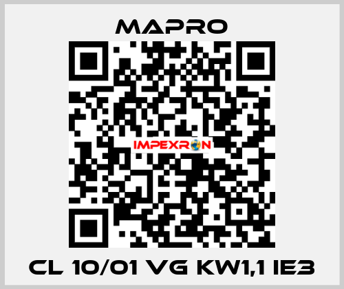 CL 10/01 VG kW1,1 IE3 Mapro