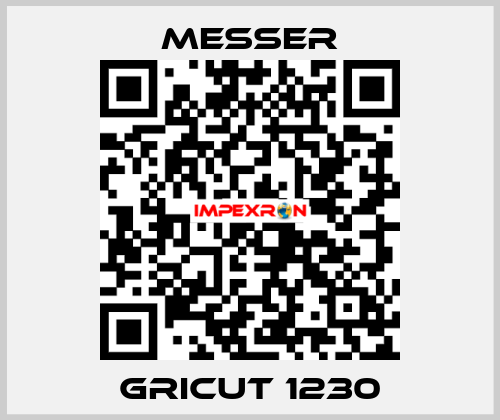 Gricut 1230 Messer