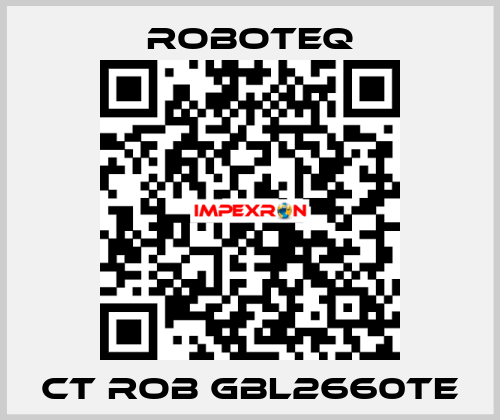 CT ROB GBL2660TE Roboteq