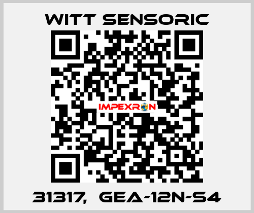 31317,  GEA-12N-S4 Witt Sensoric