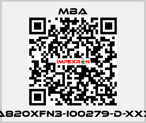 MBA820XFN3-I00279-D-XXXXX MBA