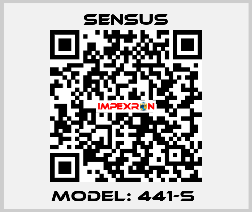 MODEL: 441-S  Sensus