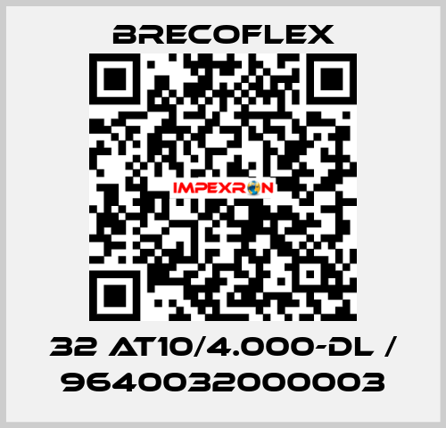 32 AT10/4.000-DL / 9640032000003 Brecoflex