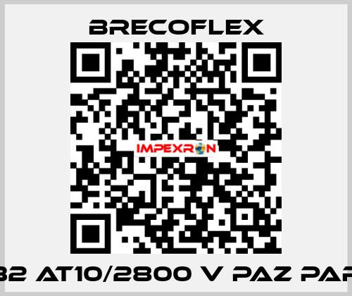 32 AT10/2800 V PAZ PAR Brecoflex