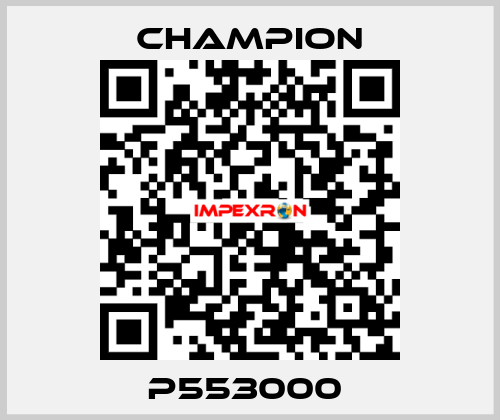  P553000  Champion