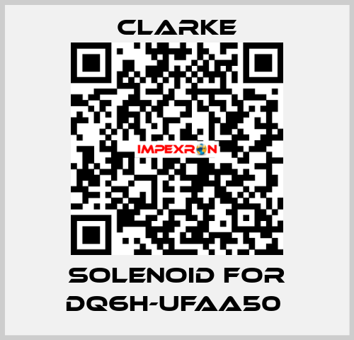 Solenoid for DQ6H-UFAA50  Clarke