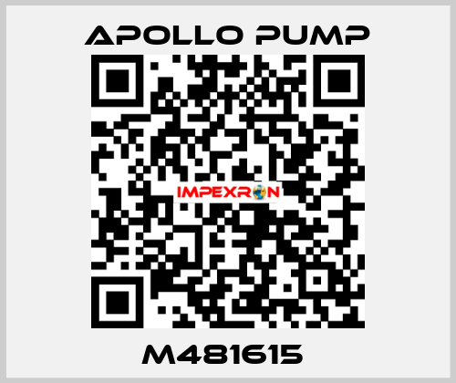 M481615  Apollo pump