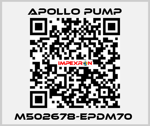 M502678-EPDM70  Apollo pump