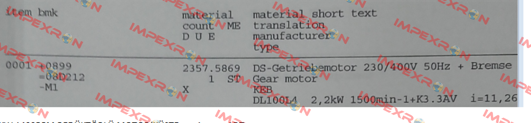 DL100L4 obsolete, replacement K33AV DM100LC4 B04 TS LAIPPLE KEB