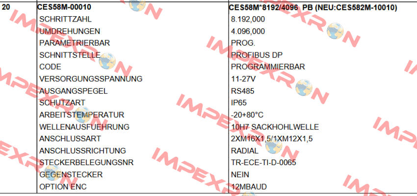 CES58M-00010 TR Electronic