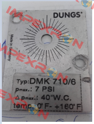  DMK 710/6  Dungs