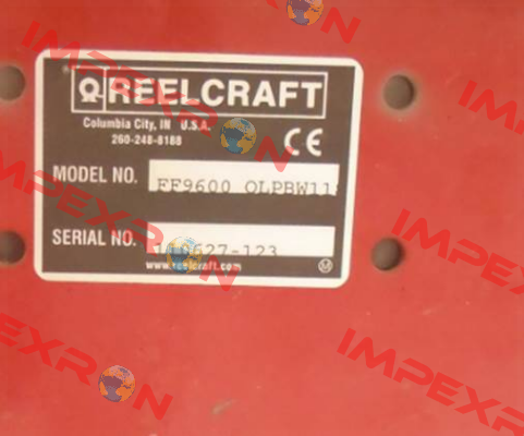 FF9600 OLPBW118 Reelcraft