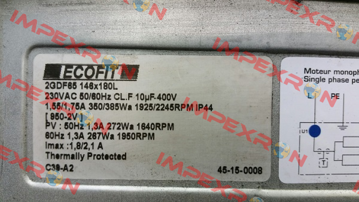 2GDF65 146x180L Ecofit