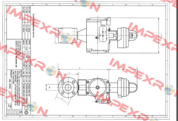 FIG.VSMWA+AP4 DN80  Ari Armaturen