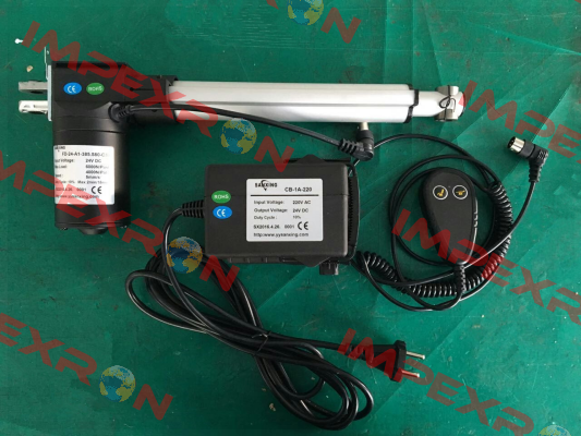 FD24-A1-385.580-C33 linear motor + CB-1A-230-60W Controller + HF remote control Sanxing