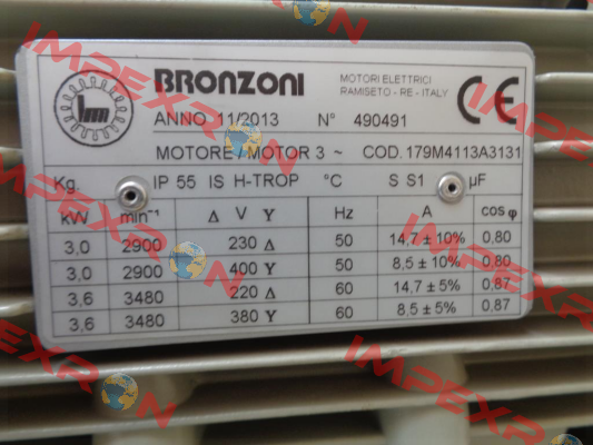  CL17/21D (OEM*)  Bronzoni