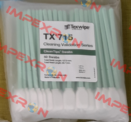 TX715 (pack 1x100)  Texwipe