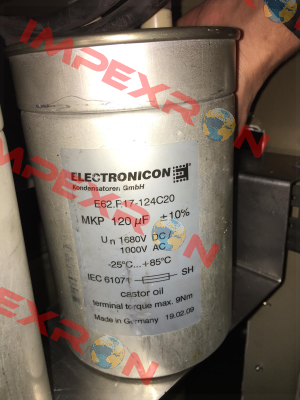 E62.R17-124C20 ELECTRONICON Kondensatoren