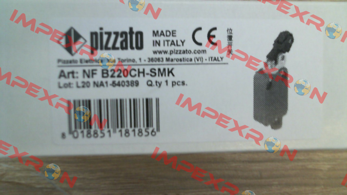 NF B220CH-SMK Pizzato Elettrica