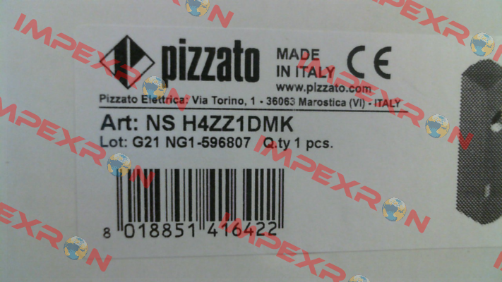 NS H4ZZ1DMK Pizzato Elettrica