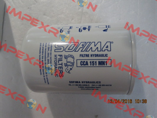 CCA151MN1 Ufi (SOFIMA FILTERS)