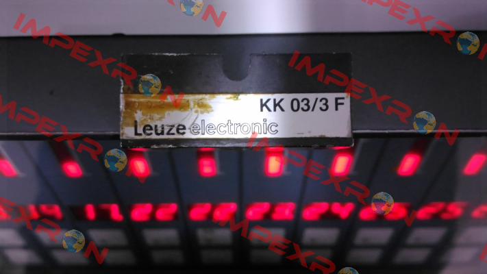 KK03/3F obosolete no replacement  Leuze