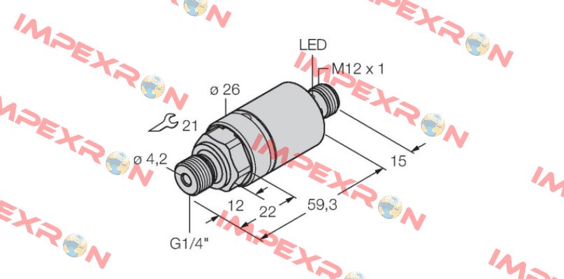 PC010V-204-2UPN8X-H1141 Turck