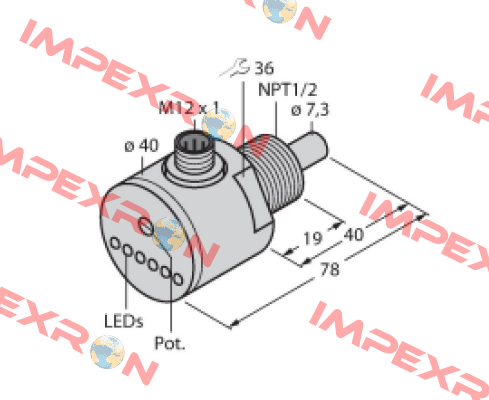 FCS-N1/2A4-ARX-H1140 Turck