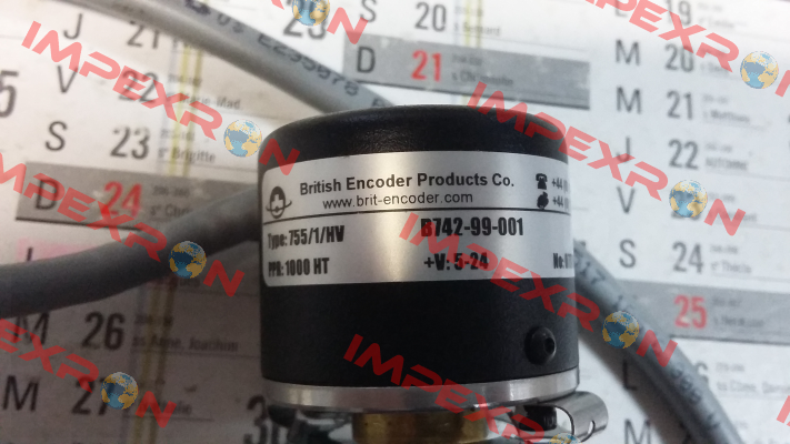 B742-99-001 British Encoder