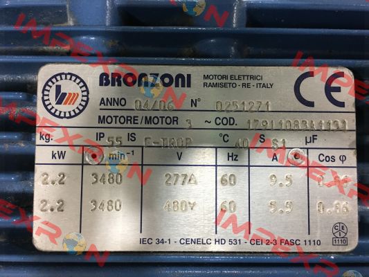 0251271 OEM  Bronzoni